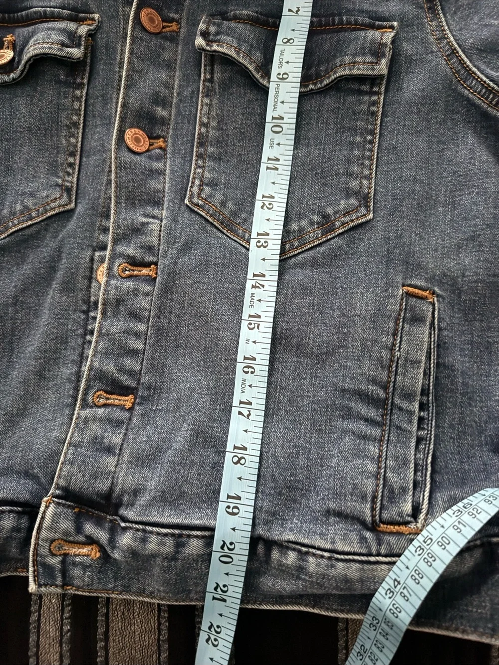 J Crew Mercantile Women's Blue Denim Jacket size  Large